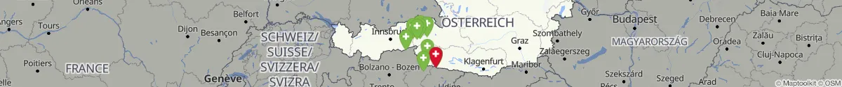 Map view for Pharmacies emergency services nearby Lavant (Lienz, Tirol)